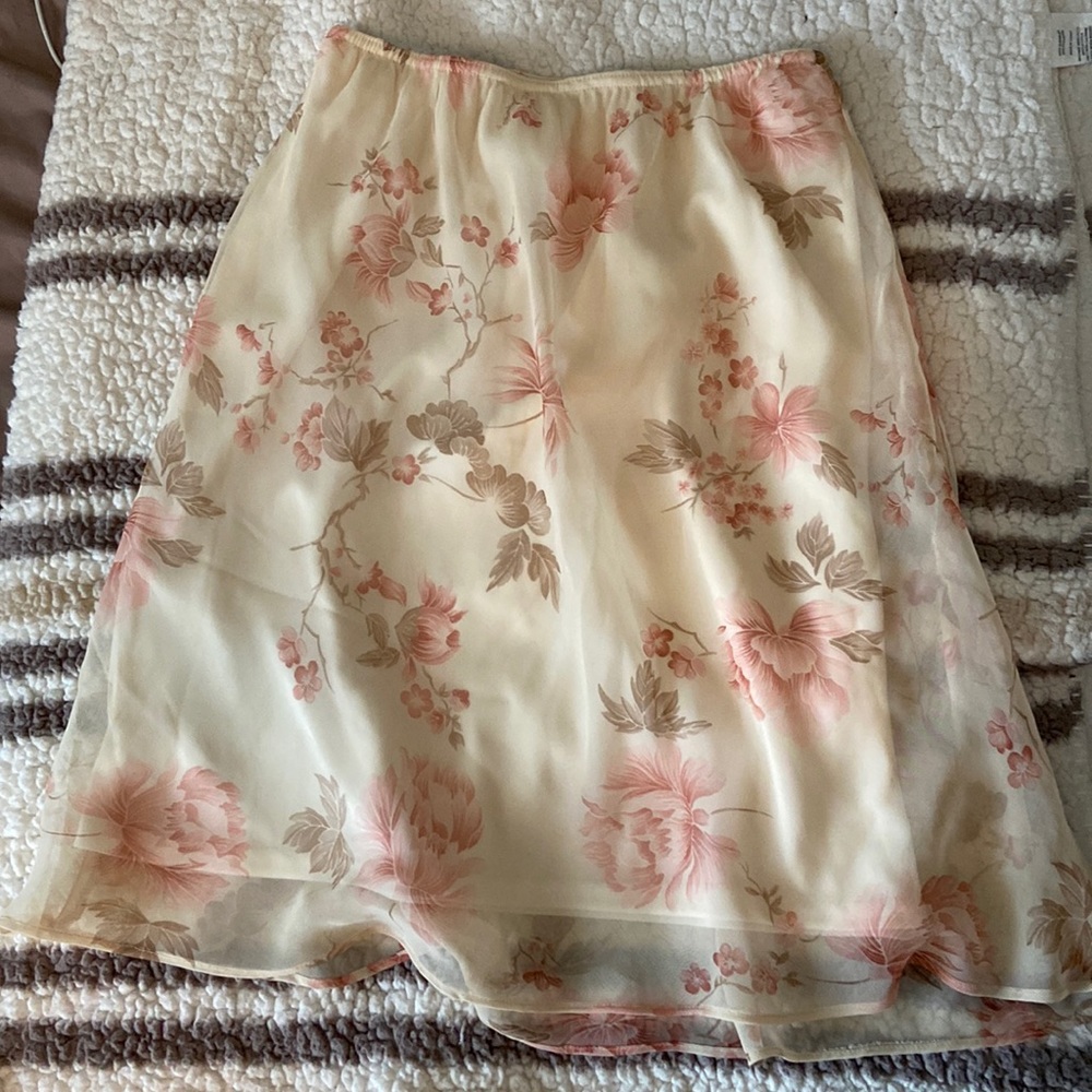 Vintage Floral Skirt